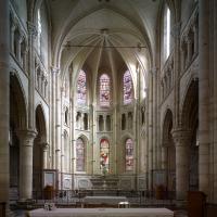 Église de Saint-Michel en Thiérache - Interior, east chevet elevation