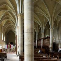 Église Notre-Dame d'Ourscamp - Interior, monastic building, north aisle