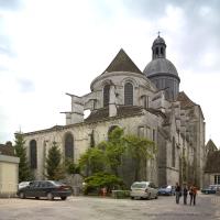 Église Saint-Quiriace de Provins - Exterior, east chevet elevation