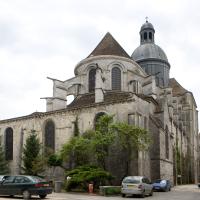 Église Saint-Quiriace de Provins - Exterior, east chevet elevation