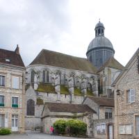 Église Saint-Quiriace de Provins - Exterior, north chevet and tower