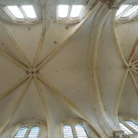 Église Saint-Quiriace de Provins - Interior, nave ribbed vaults