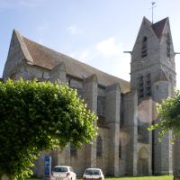 Église Saint-Éliphe de Rampillon - Exterior, south nave elevation and tower