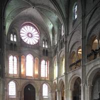 Basilique Saint-Remi de Reims - Interior, north nave elevation looking west