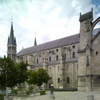Basilique Saint-Remi de Reims - Exterior, south nave elevation