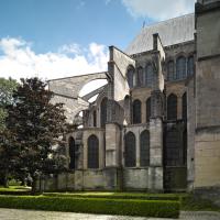 Basilique Saint-Remi de Reims - Exterior, north chevet elevation