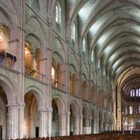 Basilique Saint-Remi de Reims - Interior, north nave elevation looking east