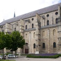 Basilique Saint-Remi de Reims - Exterior, south nave elevation