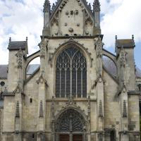 Basilique Saint-Remi de Reims - Exterior, south transept elevation