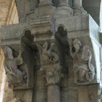 Basilique Saint-Remi de Reims - Interior, south nave pier capital