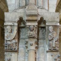 Basilique Saint-Remi de Reims - Interior, north nave pier capital