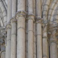 Basilique Saint-Remi de Reims - Interior, south chevet gallery shafts