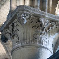 Basilique Saint-Remi de Reims - Interior, south chevet pier capital