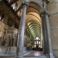 Basilique Saint-Remi de Reims - Interior, nave from ambulatory