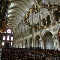 Basilique Saint-Remi de Reims - Interior, nave looking west