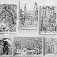 Basilique Saint-Remi de Reims - Drawings of reconstruction