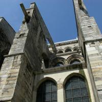 Basilique Saint-Remi de Reims - Exterior, chevet buttresses