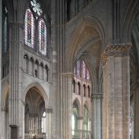 Cathédrale Notre-Dame de Reims - Interior, chevet, north side from south transept