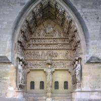 Cathédrale Notre-Dame de Reims - Exterior, north transept, left, Last Judgment portal