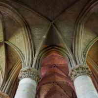 Cathédrale Notre-Dame de Reims - Interior, chevet, ambulatory and high vaults
