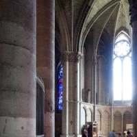 Cathédrale Notre-Dame de Reims - Interior, chevet, south ambulatory looking east.