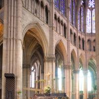 Cathédrale Notre-Dame de Reims - Interior, chevet, north side