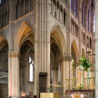 Cathédrale Notre-Dame de Reims - Interior, chevet, north side and north transept 