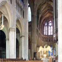 Cathédrale Notre-Dame de Reims - Interior, nave, crossing and chevet looking north east