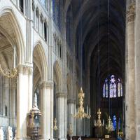 Cathédrale Notre-Dame de Reims - Interior, nave looking north east