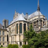 Cathédrale Notre-Dame de Reims - Exterior, archbishop's chapel and chevet