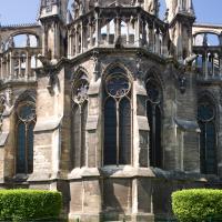 Cathédrale Notre-Dame de Reims - Exterior, chevet, radiating chapels