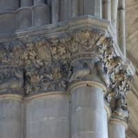 Cathédrale Notre-Dame de Reims - Interior, nave, south arcade pier capital