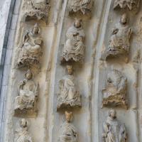 Cathédrale Notre-Dame de Reims - Exterior, north transept, central portal, archivolts