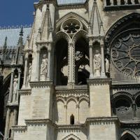 Cathédrale Notre-Dame de Reims - Exterior, south transept detail