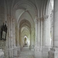 Abbaye Saint-Germer-de-Fly - Interior, north nave aisle looking east