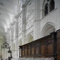 Abbaye Saint-Germer-de-Fly - Interior, north choir elevation and choir stalls