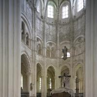Abbaye Saint-Germer-de-Fly - Interior, east chevet elevation