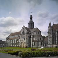 Abbaye Saint-Germer-de-Fly - Exterior, south elevation from the east
