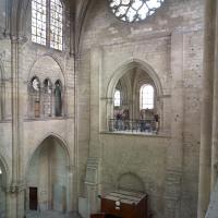 Église de Saint-Leu-d'Esserent - Interior, north nave triforium looking southwest