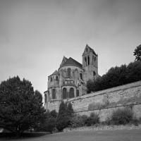Église de Saint-Leu-d'Esserent - Exterior, east chevet elevation