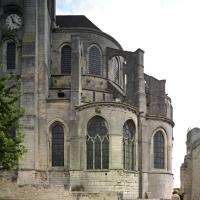 Église de Saint-Leu-d'Esserent - Exterior, south chevet elevation