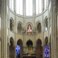 Cathédrale Notre-Dame de Senlis - Interior, chevet, hemicycle