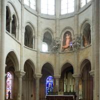 Cathédrale Notre-Dame de Senlis - Interior,  chevet, hemicycle looking northeast