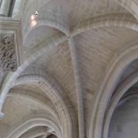 Cathédrale Notre-Dame de Senlis - Interior, chevet, ambulatory vault