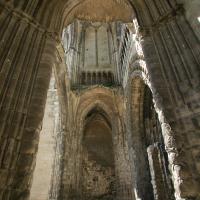 Église Saint-Jean-des-Vignes de Soissons - Interior, ruins of narthex looking south