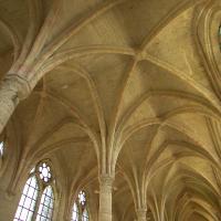 Église Saint-Jean-des-Vignes de Soissons - Interior, refectory vault