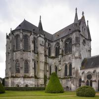 Église Saint-Léger de Soissons - Exterior, north apse and transept elevation