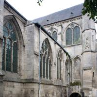Église Saint-Léger de Soissons - Exterior, nave and south transept looking east