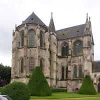 Église Saint-Léger de Soissons - Exterior, apse and north transept elevation