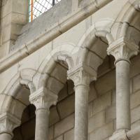 Église Saint-Léger de Soissons - Interior, apse triforium